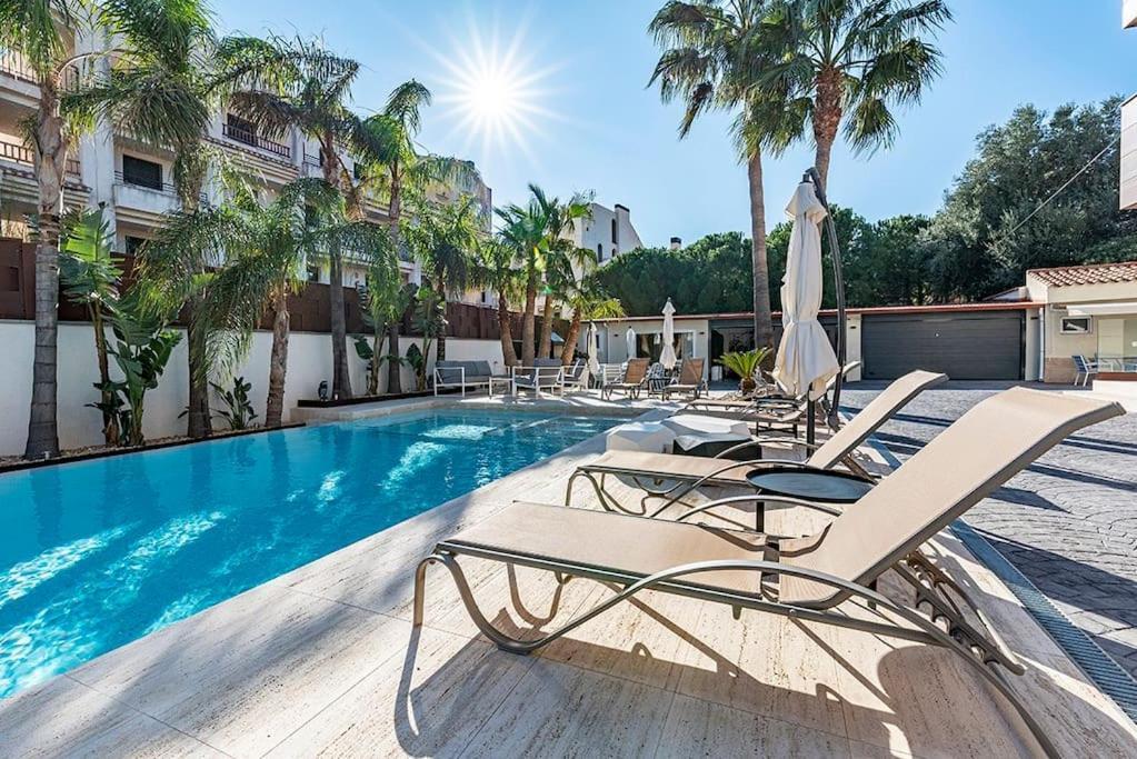 Luxury Casa Con Piscina, Wifi, 150M Dal Mare Apartment Miami Playa Exterior foto