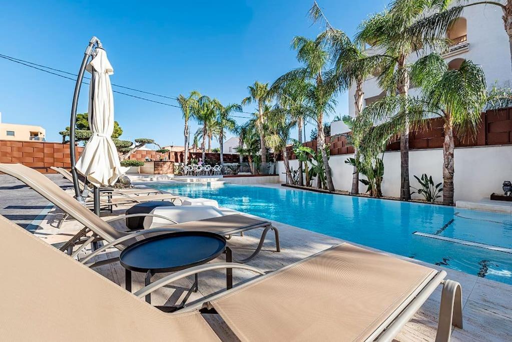 Luxury Casa Con Piscina, Wifi, 150M Dal Mare Apartment Miami Playa Exterior foto